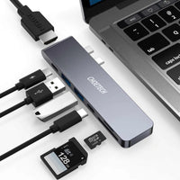 CHOETECH HUB-M14 USB-C 7 in 1 Expand Docking Station Hub for MacBook Pro Kings Warehouse 