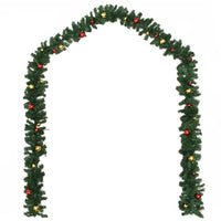 Christmas Garland Decorated with Baubles 5 m Kings Warehouse 