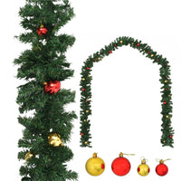 Christmas Garland Decorated with Baubles 5 m Kings Warehouse 