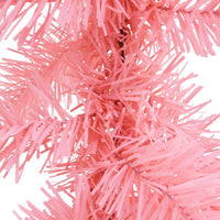 Christmas Garland with LED Lights 5 m Pink Kings Warehouse 