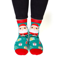 Christmas Santa Feet Speak Socks Kings Warehouse 