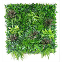 Coastal Greenery Vertical Garden / Green Wall UV Resistant 100cm x 100cm Kings Warehouse 