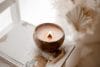 Coco scented Candle- Timber Wick- Vanilla Beans Kings Warehouse 