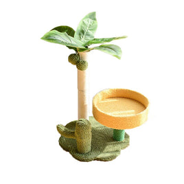 Coconut Cat Tree Tower Scratching Post Toys Kings Warehouse