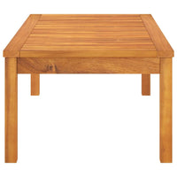 Coffee Table 100x50x33 cm Solid Acacia Wood Kings Warehouse 