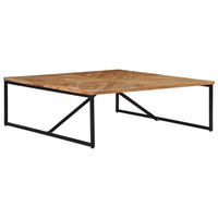 Coffee Table 110x110x36 cm Solid Acacia Wood Kings Warehouse 