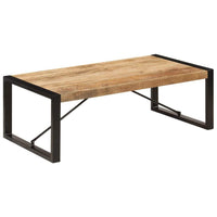 Coffee Table 120x60x40 cm Solid Mango Wood Kings Warehouse 