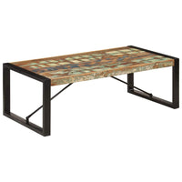Coffee Table 120x60x40 cm Solid Reclaimed Wood Kings Warehouse 