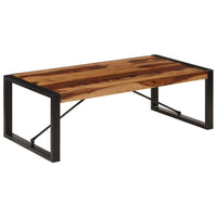 Coffee Table 120x60x40 cm Solid Sheesham Wood Kings Warehouse 