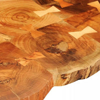 Coffee Table 35 cm 6 Trunks Solid Sheesham Wood Kings Warehouse 