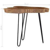Coffee Table (60-70)x45 cm Teak Wood Living room Kings Warehouse 