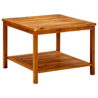 Coffee Table 60x60x45 cm Solid Acacia Wood living room Kings Warehouse 