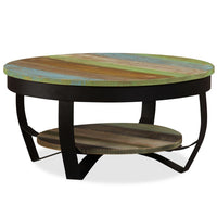 Coffee Table 65 cm Solid Reclaimed Wood Kings Warehouse 