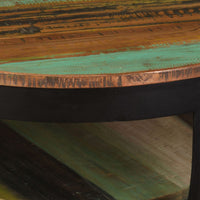 Coffee Table 65 cm Solid Reclaimed Wood Kings Warehouse 