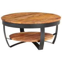 Coffee Table 65x65x32 cm Solid Acacia Wood Kings Warehouse 