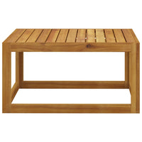 Coffee Table 68x68x29 cm Solid Acacia Wood living room Kings Warehouse 