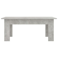 Coffee Table Concrete Grey 100x60x42 cm Living room Kings Warehouse 