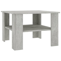 Coffee Table Concrete Grey 60x60x42 cm Living room Kings Warehouse 