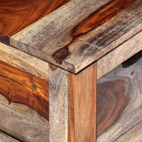 Coffee Table Grey 100x55x30 cm Solid Sheesham Wood Kings Warehouse 