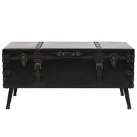 Coffee Table MDF and Steel 102x51x48 cm Kings Warehouse 