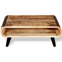 Coffee Table Rough Mango Wood 90x55x39 cm Kings Warehouse 