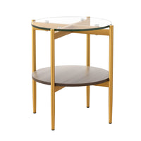 Coffee Table Side Table Laptop Desk Bedside Sofa Glass Table Metal Frame Christmas Peak Season Sale Kings Warehouse 