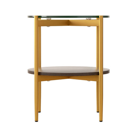 Coffee Table Side Table Laptop Desk Bedside Sofa Glass Table Metal Frame Christmas Peak Season Sale Kings Warehouse 