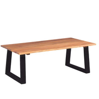 Coffee Table Solid Acacia Wood 110x60x40 cm Kings Warehouse 