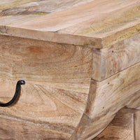 Coffee Table Solid Mango Wood 88x50x40 cm Kings Warehouse 