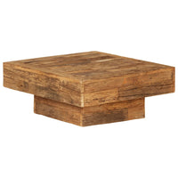 Coffee Table Solid Reclaimed Wood 70x70x30 cm Kings Warehouse 