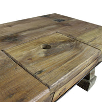 Coffee Table Solid Reclaimed Wood 90x50x35 cm Kings Warehouse 