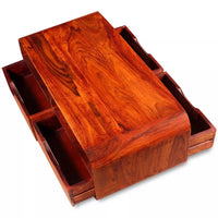 Coffee Table Solid Sheesham Wood 90x40x35 cm Kings Warehouse 