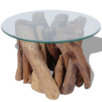 Coffee Table Solid Teak 60 cm Kings Warehouse 