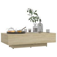 Coffee Table Sonoma Oak 115x60x31 cm living room Kings Warehouse 