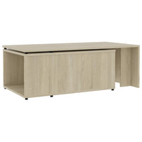Coffee Table Sonoma Oak 150x50x35 cm Kings Warehouse 
