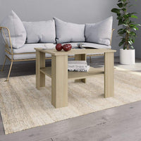 Coffee Table Sonoma Oak 60x60x42 cm