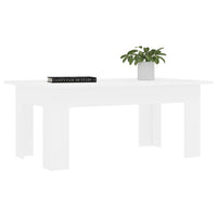 Coffee Table White 100x60x42 cm Living room Kings Warehouse 