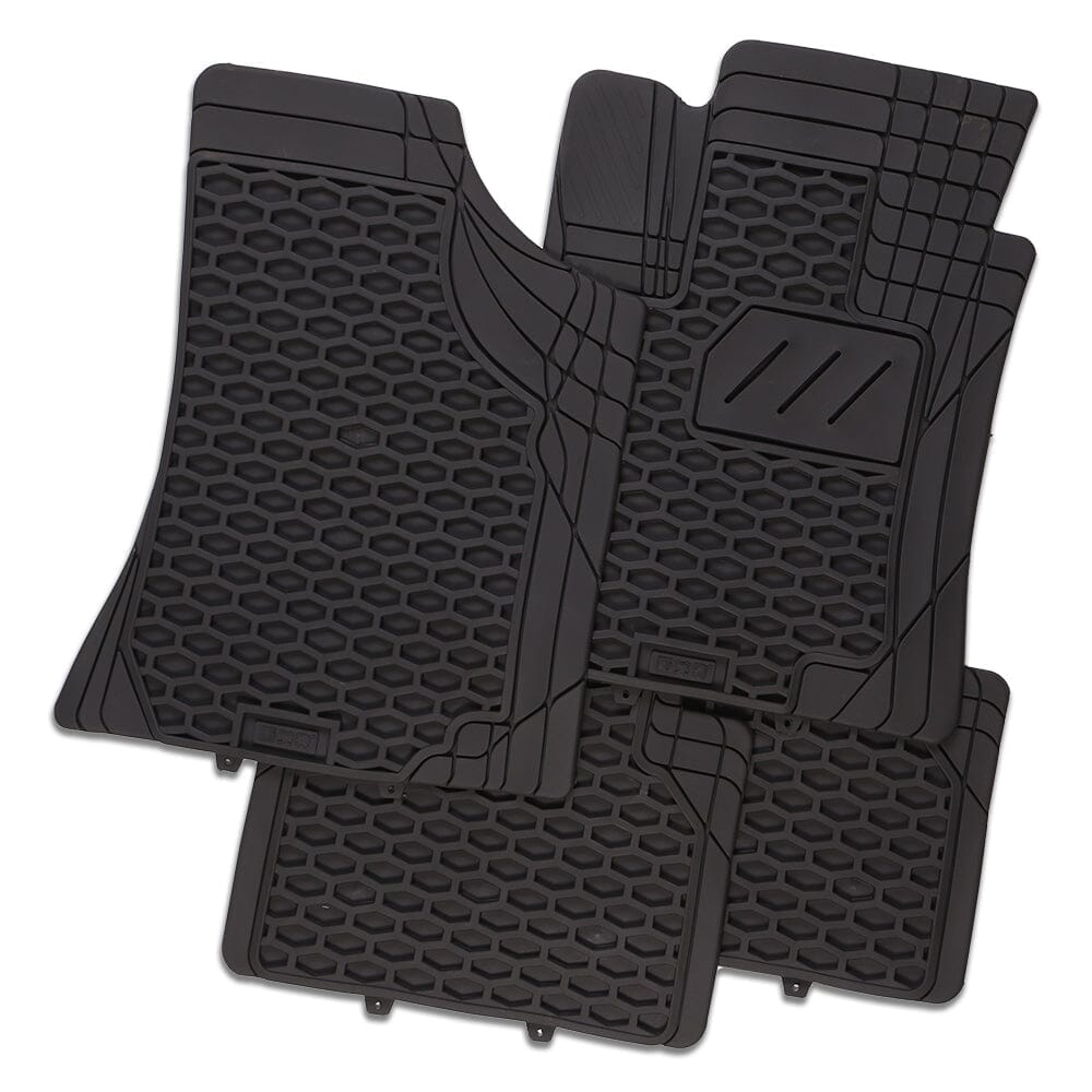 Colorado 4-Piece Car Mat - Black Kings Warehouse 