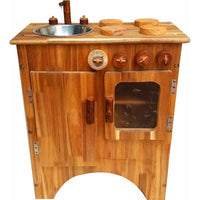 Combo Wooden Stove and Sink Kids Supplies Kings Warehouse 