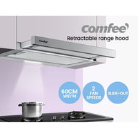 Comfee Rangehood 600mm Slide Out Stainless Steel Canopy Filter Replacement 2PCS Kings Warehouse 