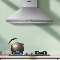 Comfee Rangehood 600mm Stainless Steel Canopy With 2 PCS Filter Replacement Combo Appliances Supplies Kings Warehouse 