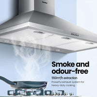Comfee Rangehood 900mm Stainless Steel Canopy With 2 PCS Filter Replacement Combo Appliances Supplies Kings Warehouse 