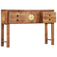 Console Table 120x30x80 cm Solid Acacia Wood Kings Warehouse 