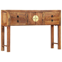 Console Table 120x30x80 cm Solid Acacia Wood Kings Warehouse 