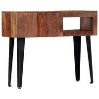 Console Table 90x30x75 cm Solid Sheesham Wood Kings Warehouse 