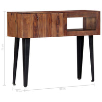 Console Table 90x30x75 cm Solid Sheesham Wood Kings Warehouse 