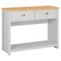 Console Table Grey 97x35x76 cm Kings Warehouse 