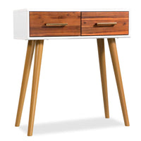 Console Table Solid Acacia Wood 70x30x75 cm Kings Warehouse 