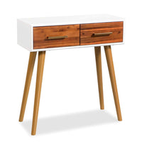 Console Table Solid Acacia Wood 70x30x75 cm Kings Warehouse 
