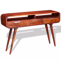 Console Table Solid Sheesham Wood 120x30x75 cm Kings Warehouse 